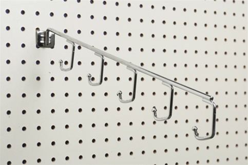 Faceout For Pegboard Waterfall 5 Hook