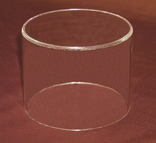 Acrylic Cylinder Riser.         Categ  16-84